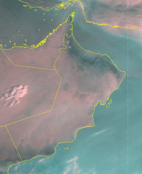 الطقس: صحو بوجه عام..وفرص لهطول أمطار على أجزاء من مسندم