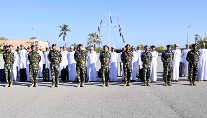 البحرية السُّلطانية العُمانية تستقبل دفعة من الضباط المرشحين