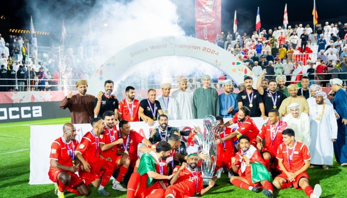 مُنتخبنا الوطني لسداسيات كرة القدم يحقق المركز الأول في بطولة كأس العالم 'سوكا'