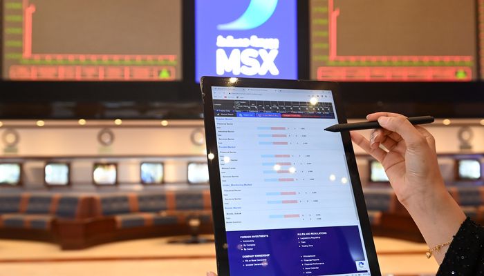 مؤشر بورصة مسقط يكسر حاجز 4600 نقطة