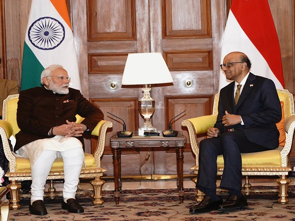 Indian PM Modi meets President Tharman, discuss Comprehensive Strategic Partnership, cooperation in futuristic sectors