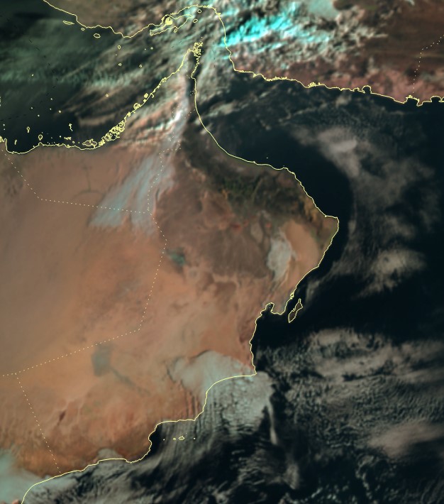 الطقس: صحو بوجه عام..وفرص لهطول أمطار على جبال الحجر