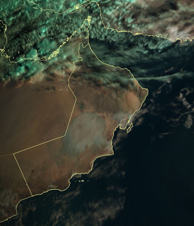 الطقس: صحو بوجه عام على معظم المحافظات