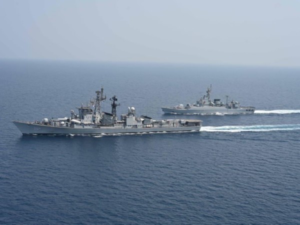 INS Ranvir participates in Exercise Bongosagar '25, Indian Navy-B'desh Navy Coordinated patrol