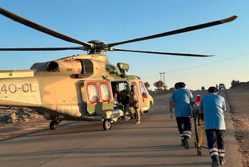 Mountain hiker rescued after fall in Jabal Shams