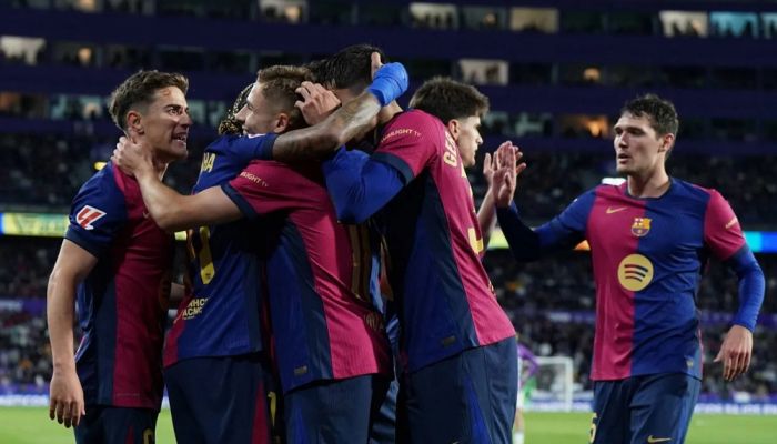 برشلونة يفوز على بلد الوليد في الدوري الإسباني
