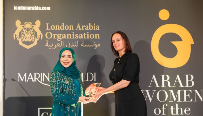 سُموّ السّيدة ميّان تحصل على جائزة المرأة العربية لعام 2025م