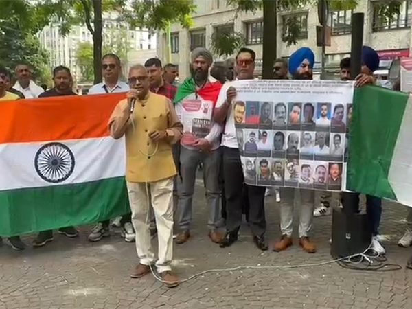India diaspora holds protest against Pahalgam terror attack in Italy
