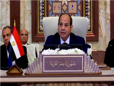 الرئيس السيسي في قمة بغداد: لن يكون سلام في الشرق الأوسط ما لم تقم دولة فلسطينية مستقلة