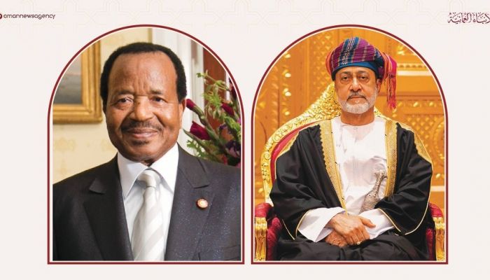 جلالة السُّلطان يهنئ رئيس الكاميرون