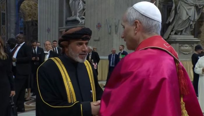 سلطنة عُمان تُشارك في مراسم تنصيب بابا الفاتيكان