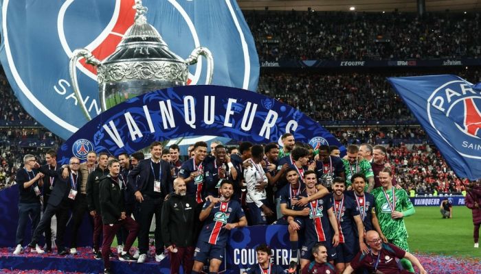 باريس سان جيرمان يُتوج بلقب كأس فرنسا بفوزه على ريمس