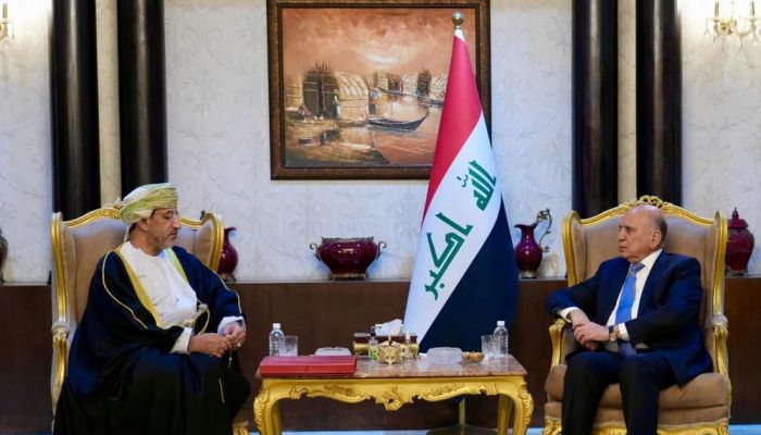 جلالة السُّلطان المُعظّم يبعث رسالة خطيّة للرئيس العراقي