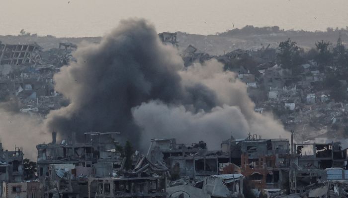 استشهادُ 5 فلسطينيين جراء قصف الاحتلال الإسرائيلي مدينة غزة