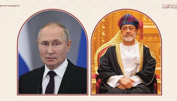 جلالةُ السُّلطان المعظّم يُهنّئ رئيس روسيا