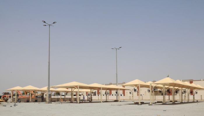 80 بالمائة نسبة إنجاز مشروع تطوير منطقة الباعة المتجولين بالسويق