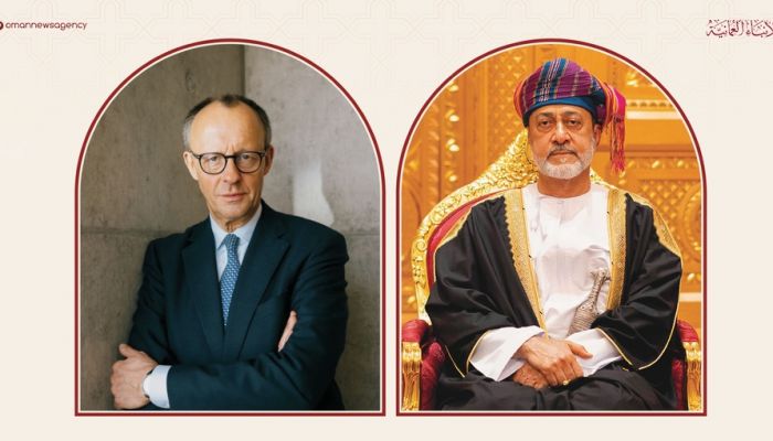 جلالةُ السُّلطان المُعظم يتلقّى اتصالًا هاتفيًّا من المستشار الألماني