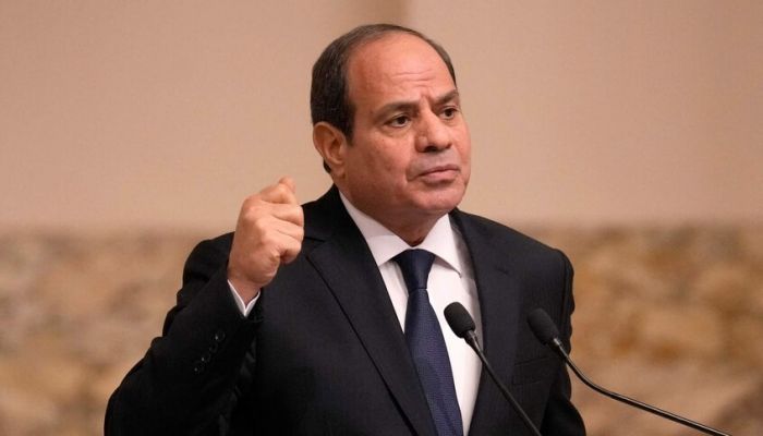 الرئيس المصري يحذر من النهج الإسرائيلي في المنطقة