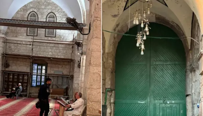 إسرائبل تغلق الأقصى وتخنق القدس بذريعة الحرب مع إيران