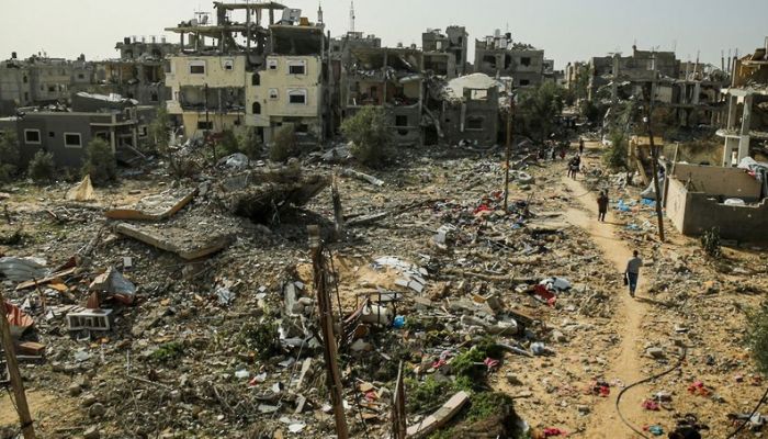 استشهاد 10 فلسطينيين في قصف لقوات الاحتلال الإسرائيلي على غزة