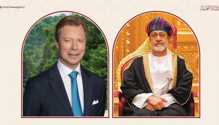 جلالة السُّلطان يهنّئ دوق دوقية لكسمبورج الكبرى