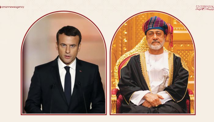 جلالةُ السُّلطان المعظم يهنّئ الرئيس الفرنسي