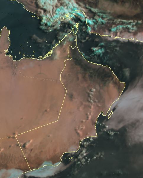 الطقس: غائم جزئياً وفرص لهطول أمطار على هذه المناطق