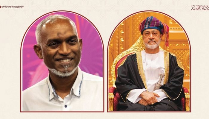 جلالة السُّلطان يهنئ رئيس المالديف
