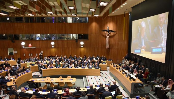 سلطنةُ عُمان تشارك في مؤتمر دولي لتسوية القضية الفلسطينية بالوسائل السلمية