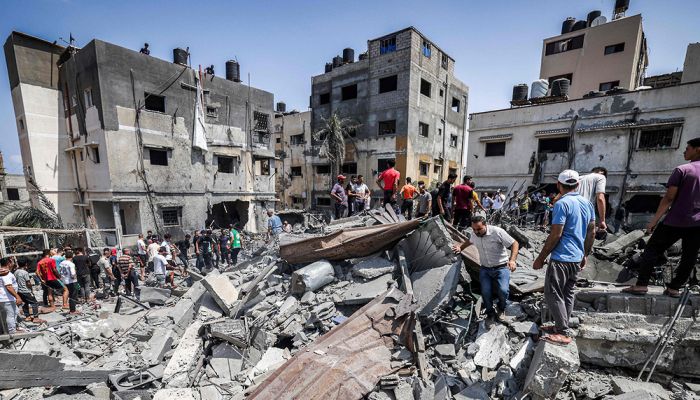 شهيدان ومصابون من منتظري المساعدات بنيران الاحتلال الإسرائيلي في غزة