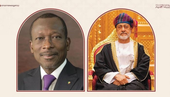 جلالةُ السُّلطان يهنّئ رئيس جمهورية بنين