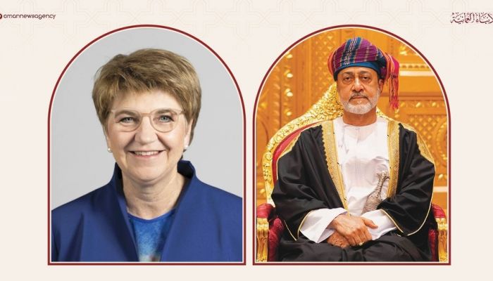 جلالةُ السُّلطان يهنّئ رئيسة الاتحاد السويسري