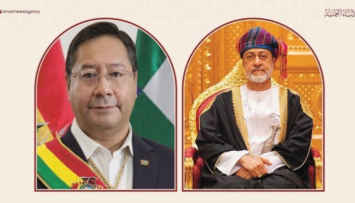 جلالةُ السُّلطان المعظّم يهنّئ رئيس جمهوريّة بوليفيا