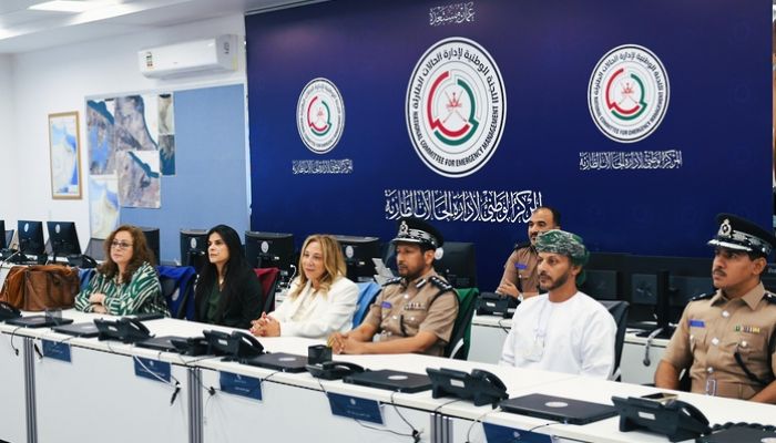 وفد عربي يطلع على نظام إدارة الحالات الطارئة في سلطنة عُمان