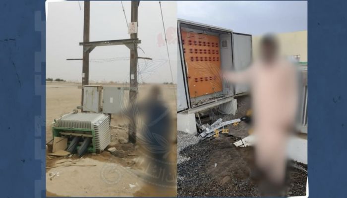 ضبط آسيويين لسرقة كابلات وقطع معدنية