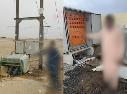 القبض على عصابات سرقة سرقة الكابلات والأسلاك الكهربائية
