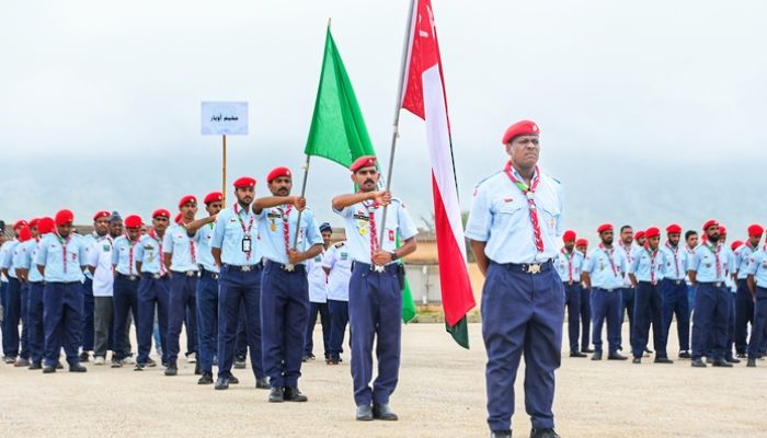 ختام اللقاء الصيفي الدولي للجوالة بمحافظة ظفار