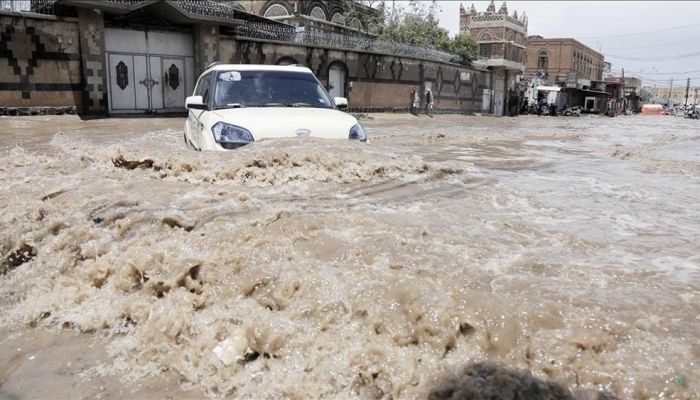 فيضانات واسعة جراء الأمطار الغزيرة في راجستان بالهند