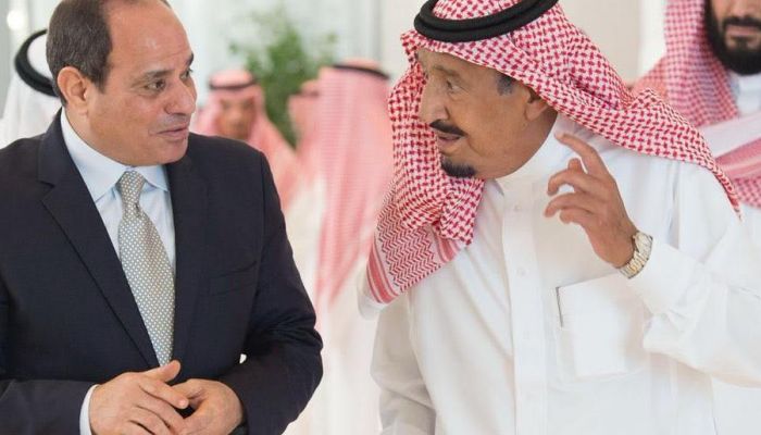 رسالة من الرئيس المصري السيسي للملك سلمان حول أوضاع المنطقة