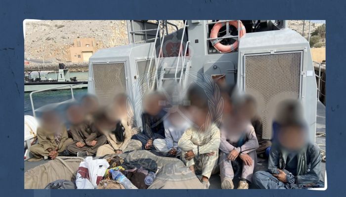 القبض على 21 شخصًا حاولوا دخول البلاد بطريقة غير مشروعة