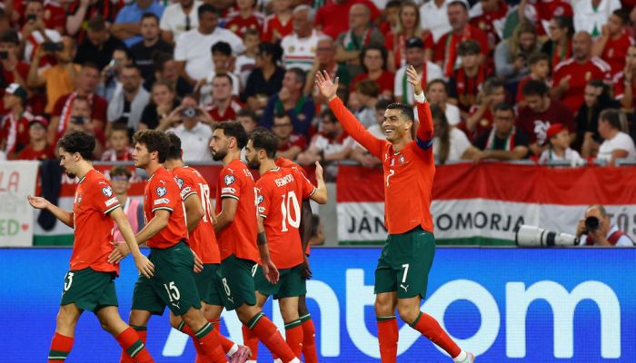 منتخب البرتغال يفوز على المجر في تصفيات كأس العالم