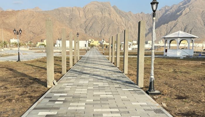 نحو 80% نسبة الإنجاز في مشروع تطوير حديقة نخل العامة بجنوب الباطنة