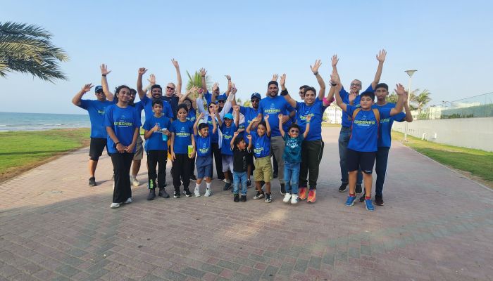 النهضة للخدمات تدعم فعالية الجري الخيرية التي نظمتها جمعية البيئة العُمانية