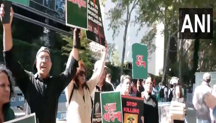 Diaspora in US protests over increase in minority atrocities in Bangladesh