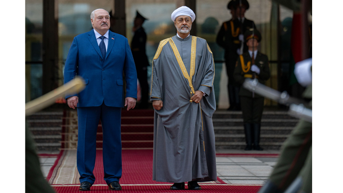 His Majesty arrives in Minsk on two-day state visit to Belarus