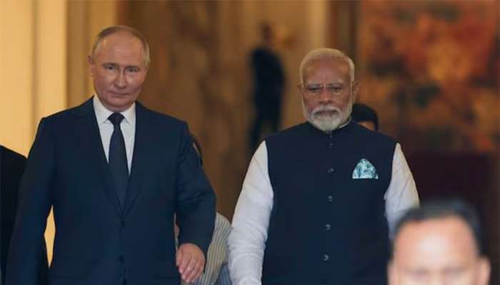 Indian PM Modi, President Putin discuss strengthening India-Russia strategic partnership ahead of December Summit