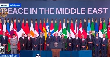 الرئيس عبد الفتاح السيسىي: قمة شرم الشيخ للسلام لحظة تاريخية فارقة