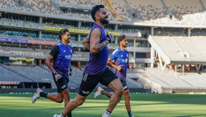 Team India practices ahead of 1st ODI in Perth against Australia; Kohli middles a few in the nets