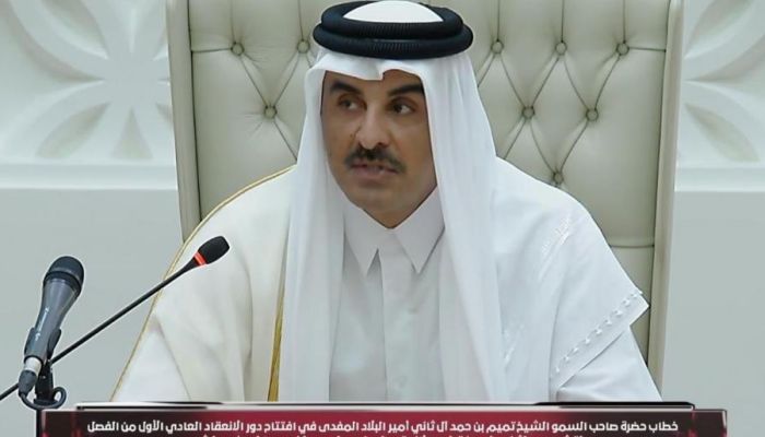 أمير قطر: غزة جزء من فلسطين وما حدث بها إبادة