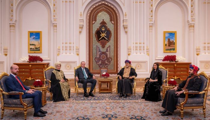 جلالةُ السُّلطان يُقيم مأدبة عشاء رسمية تكريمًا لفخامة الرئيس التركي